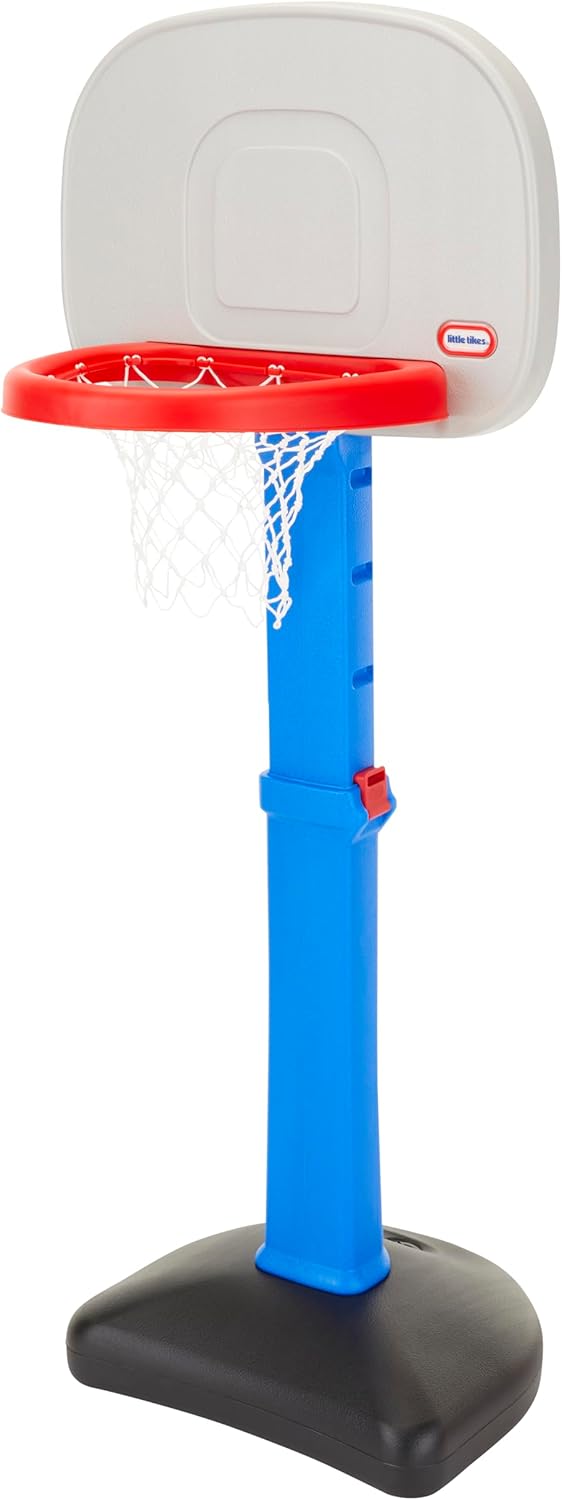 Little Tikes Easy Score Basketball Set – Adjustable Height with 3 Balls