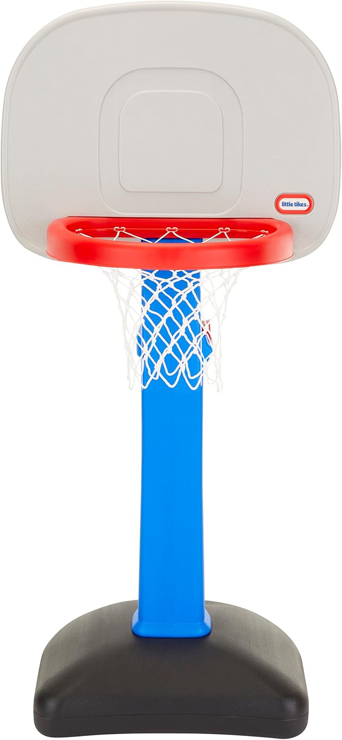 Little Tikes Easy Score Basketball Set – Adjustable Height with 3 Balls