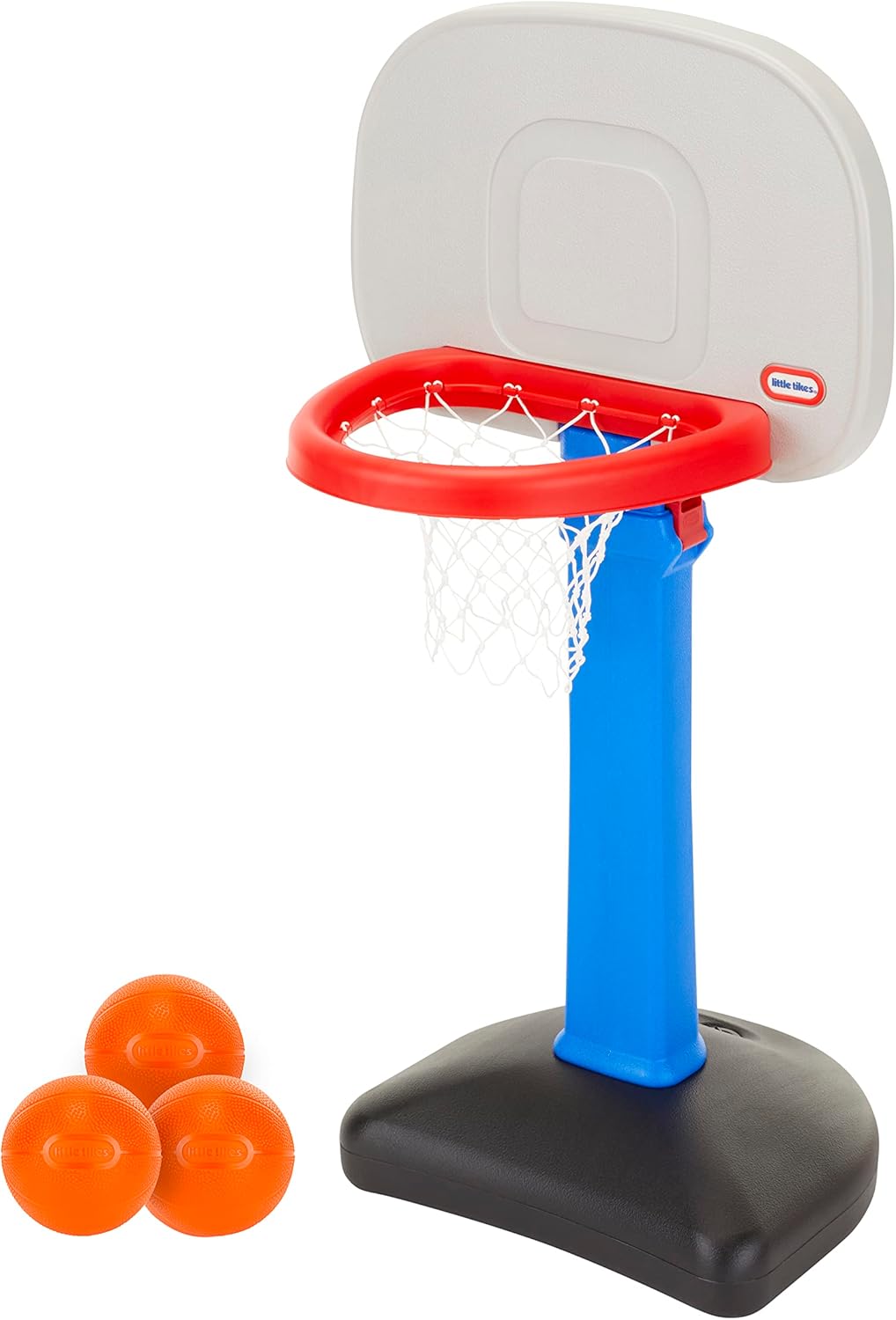 Little Tikes Easy Score Basketball Set – Adjustable Height with 3 Balls