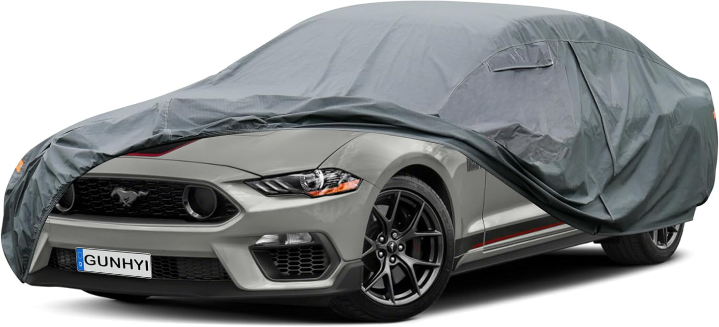 16-Layer Waterproof All-Weather Car Cover – Universal Fit for Coupes & Sedans