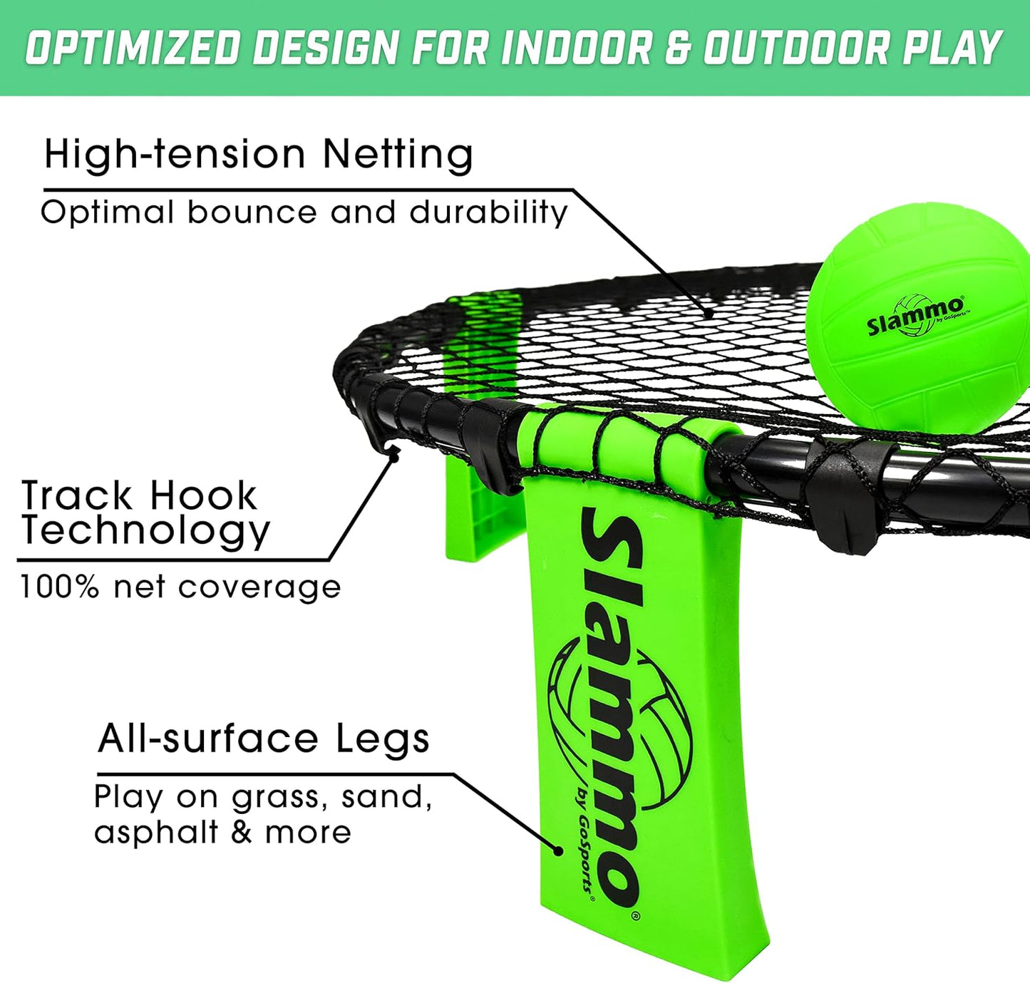 GoSports Slack Hoop – Portable Basketball Fun Anywhere! 🏀