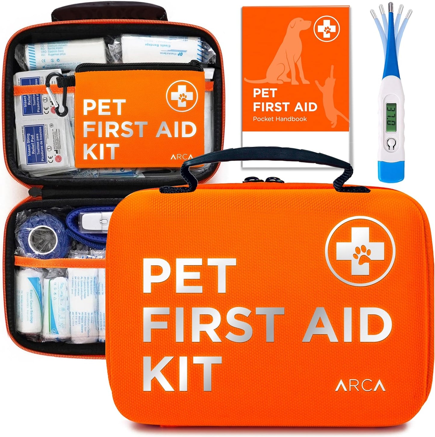 Cat & Dog First Aid Kit – Pet Emergency Kit for Home, Travel & Camping